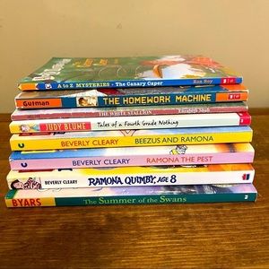 Romana Quimby Beverly Clearly, Judy Blume, Ron Roy